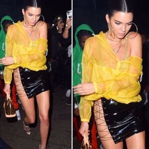 Danielle Guizio DG DEVOILER SKIRT